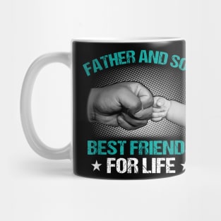 Dad And Son Quote Father Son Matching Mug